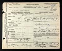 Sampson, Leora (Cook) (Death Cert.)